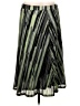 DKNY Stripes Green Casual Skirt Size L - photo 1