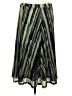 DKNY Stripes Green Casual Skirt Size L - photo 2