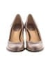 FRYE 100% Leather Solid Gray Brown Heels Size 8 1/2 - photo 2