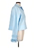 J.Crew Collection Blue Long Sleeve Blouse Size 10 - photo 4