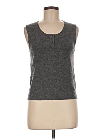 Massimo Dutti Sleeveless T-Shirt (view 1)