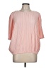wonderly Pink 3/4 Sleeve Blouse Size L - photo 1