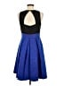 Eliza J 100% Polyester Color Block Blue Cocktail Dress Size 6 - photo 2