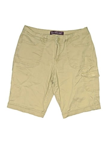 Gloria Vanderbilt Khaki Shorts (view 1)
