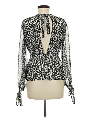 Topshop Long Sleeve Blouse (view 2)