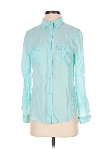 a.n.a. A New Approach Long Sleeve Button-Down Shirt (view 1)