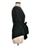 Zara Black Short Sleeve Blouse Size M - photo 4
