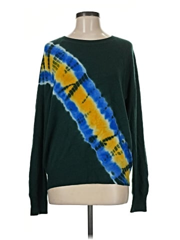 Aqua Pullover Sweater (view 1)