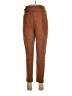 A.L.C. Solid Brown Linen Pants Size 10 - photo 1