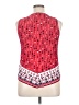 Westport 100% Rayon Red Sleeveless Blouse Size XL - photo 2