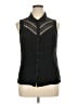 ModCloth 100% Rayon Black Sleeveless Blouse Size XL - photo 1