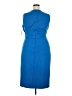 Alexia Admor Solid Blue Casual Dress Size 2X - photo 2
