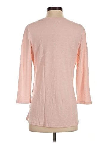 Garnet Hill 3/4 Sleeve T-Shirt (view 2)