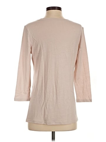 Garnet Hill 3/4 Sleeve T-Shirt (view 2)