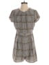 19 Cooper 100% Polyester Plaid Multi Color Gray Romper Size S - photo 1