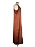 FRYE 100% Polyester Brown Casual Dress Size L - photo 4
