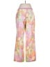 Sigrid Olsen Floral Pink Casual Pants Size 8 - photo 2