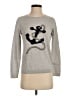 Talbots Graphic Gray Pullover Sweater Size S (estimated) - photo 1