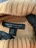 Saks Fifth Avenue 100% Cashmere Stripes Tan Cashmere Pullover Sweater Size XS - photo 7