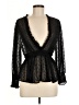 Zara Black 3/4 Sleeve Blouse Size M - photo 1
