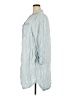 Terra & Sky 100% Lyocell Blue 3/4 Sleeve Button-Down Shirt Size 2X - photo 5