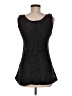 Flax 100% Linen Black Tank Top Size 6 (S) - photo 2