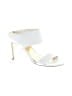 Stuart Weitzman White Sandals Size 8 1/2 - photo 1