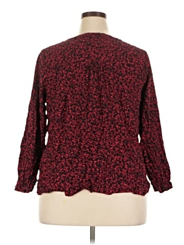 Cj Banks 3/4 Sleeve Blouse (view 2)