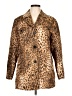Chico's Animal Print Gold Coat Size Lg (2) - photo 1