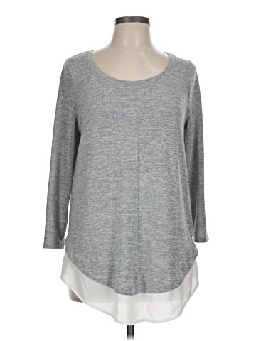 Skies Are Blue Pullover Sweater (view 1)