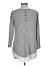 Skies Are Blue Gray Pullover Sweater Size L - photo 2