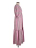 Taylor 100% Polyester Checkered-gingham Pink Casual Dress Size 8 - photo 4