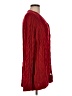 Karen Scott Red Cardigan Size M - photo 4