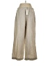 Poetry 100% Linen Tan Gray Linen Pants Size 14 - photo 2