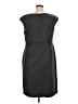 Connected Apparel Solid Gray Casual Dress Size 16 - photo 2