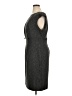 Connected Apparel Solid Gray Casual Dress Size 16 - photo 5