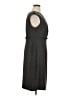 Connected Apparel Solid Gray Casual Dress Size 16 - photo 4