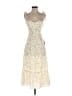 o.p.t Floral Ivory Casual Dress Size 0 - photo 1