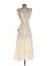 o.p.t Floral Ivory Casual Dress Size 0 - photo 2