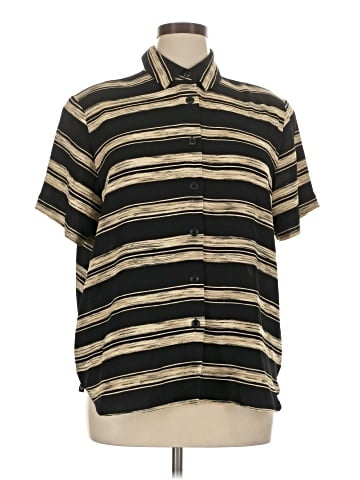 Jones New York Short Sleeve Blouse (view 1)