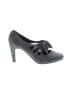 Ann Marino Gray Heels Size 8 - photo 1