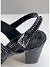 Prada 100% Leather Black Sandals Size EU 38 1/2 - photo 5