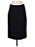 Theory Solid Black Wool Skirt Size 2 - photo 1