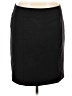 George Solid Black Casual Skirt Size 16 - photo 1