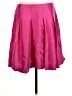 J.Crew 100% Silk Solid Pink Silk Skirt Size 8 - photo 1