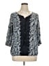 Faded Glory 100% Polyester Blue 3/4 Sleeve T-Shirt Size 16 - photo 1