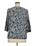 Faded Glory 100% Polyester Blue 3/4 Sleeve T-Shirt Size 16 - photo 2