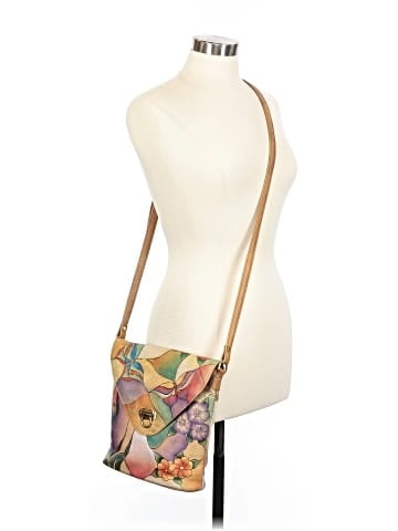 Anuschka Leather Crossbody Bag (view 2)