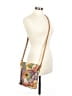 Anuschka 100% Leather Floral Tan Brown Leather Crossbody Bag One size - photo 2