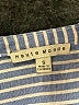 Haute Monde 100% Polyester Stripes Blue Long Sleeve Blouse Size S - photo 7